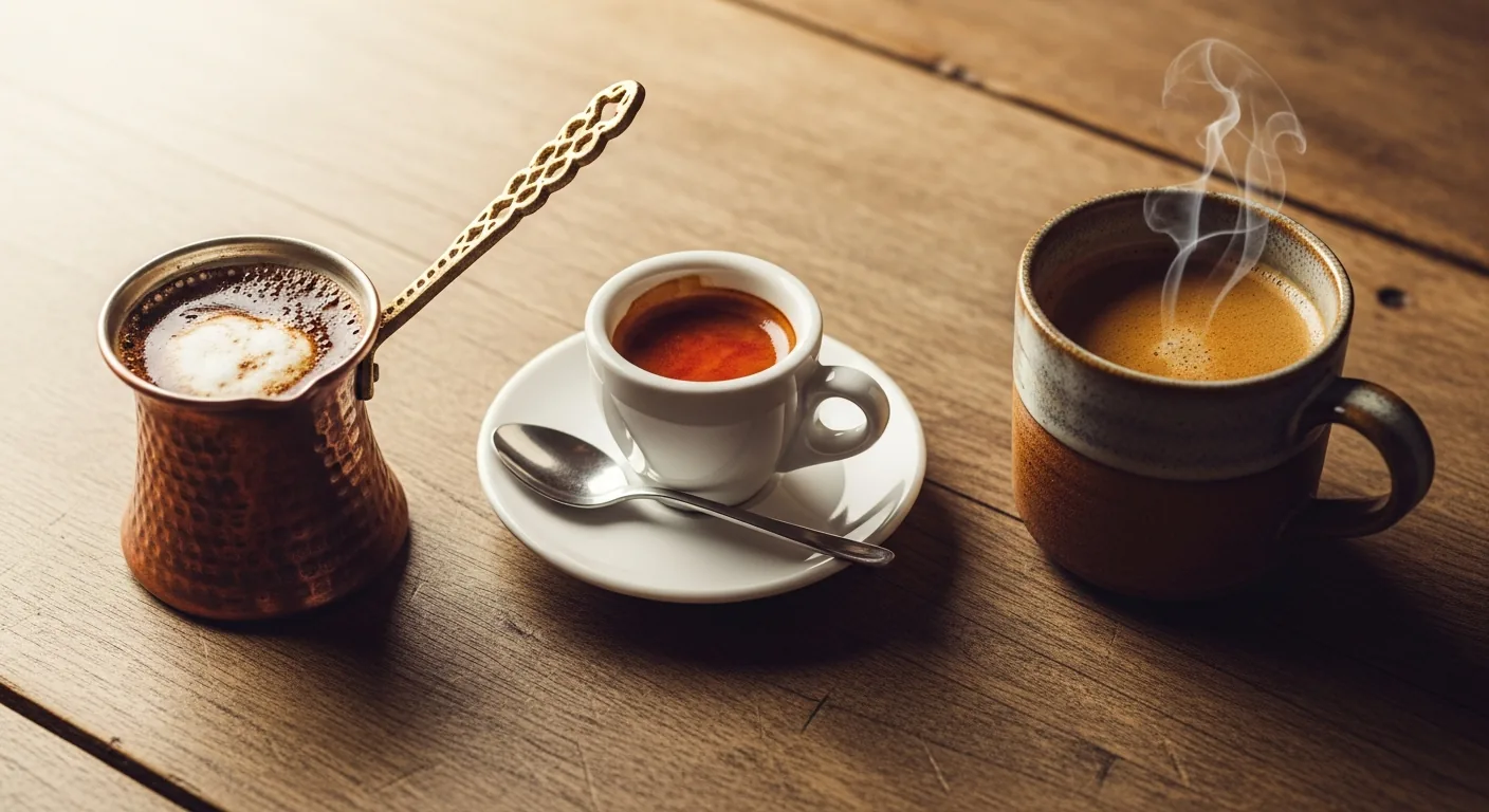 世界のコーヒー文化｜トルコ式・イタリアン・北欧式の違い