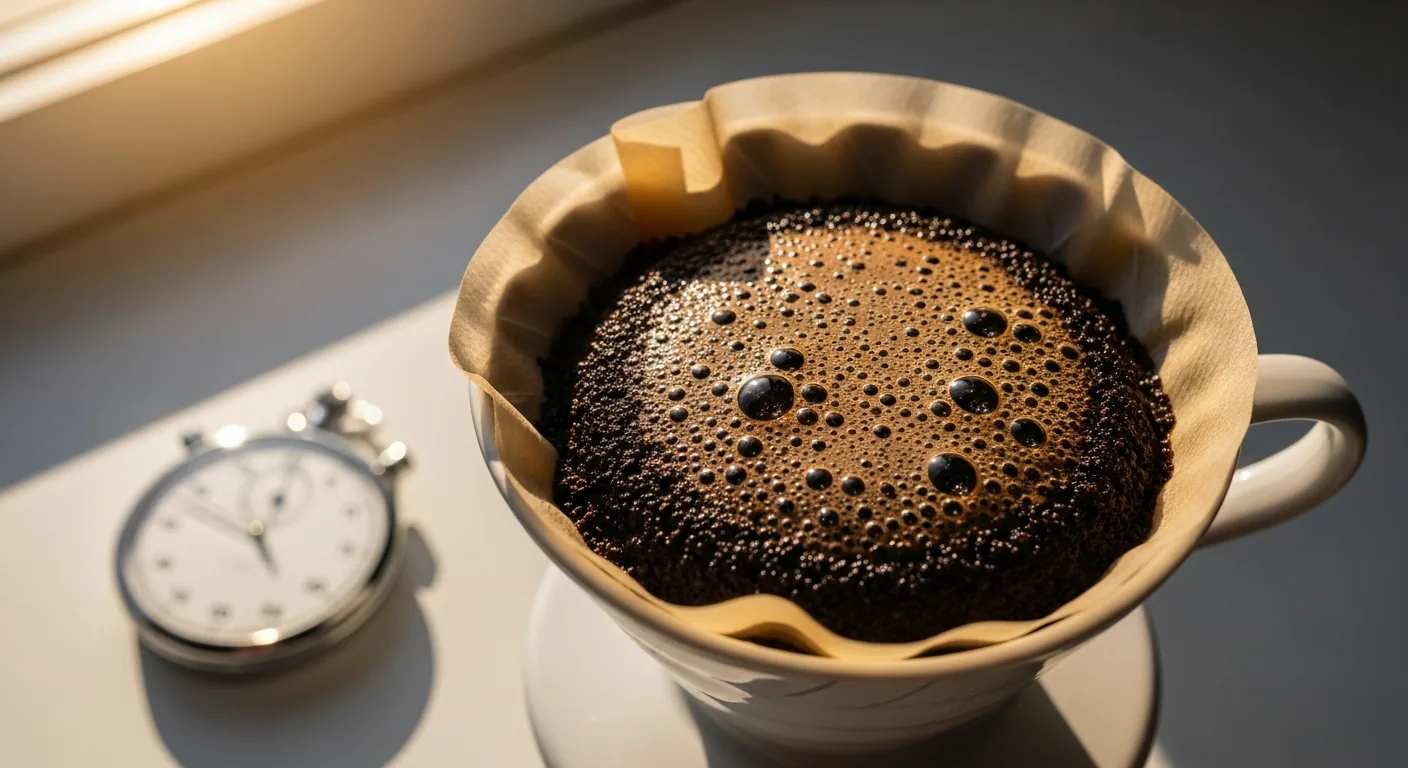抽出時間とコーヒー|接触時間が風味に与える影響を分解する