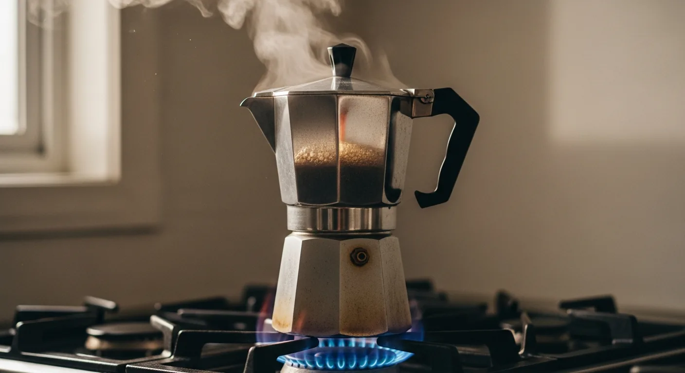 モカポットの原理|直火で生まれる「濃いコーヒー」の正体