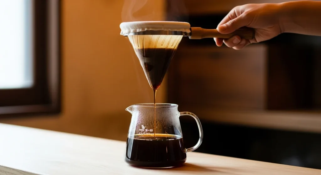 ネルドリップはなぜまろやか？布フィルターとコーヒーオイルの科学