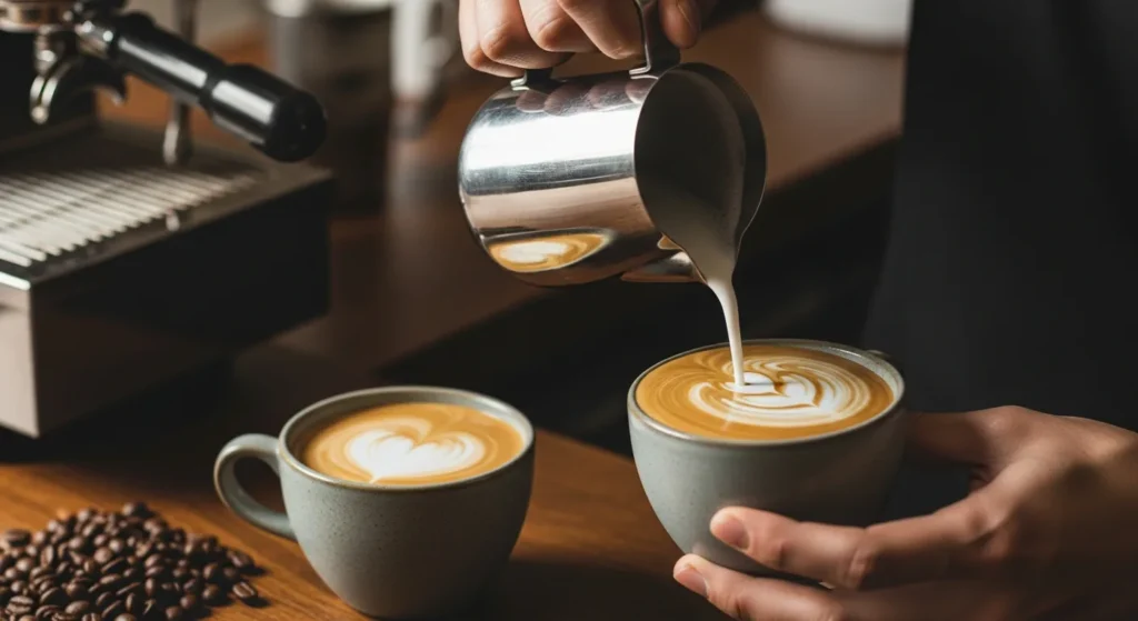 カプチーノの作り方｜ラテとの泡量の違いときめ細かい泡のコツ