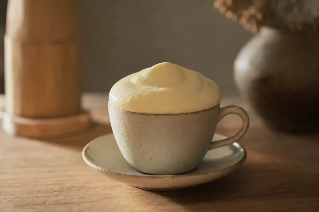 エッグコーヒーとは｜牛乳が手に入りにくかった時代の代替が定番になった
